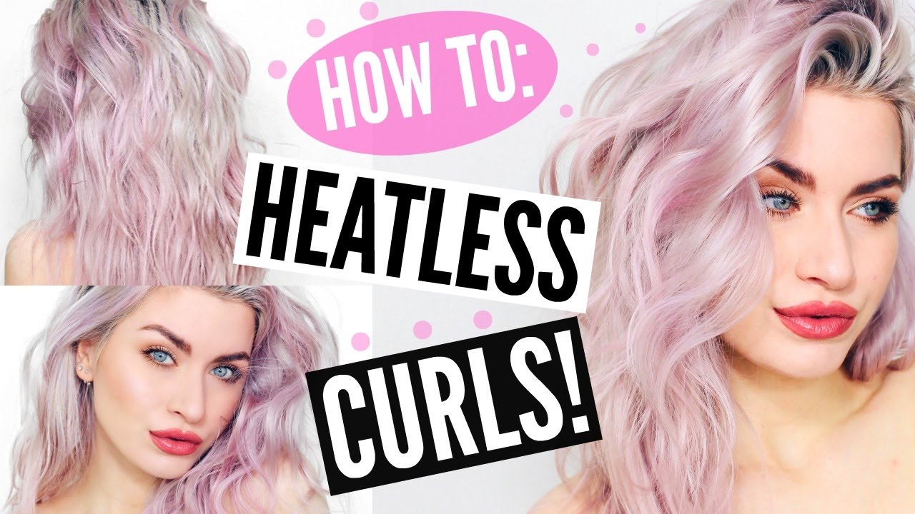 OVERNIGHT HEATLESS CURLS! | LYSSRYANN