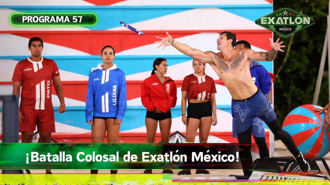 Programa 57 | 10 enero 2024 | Batalla Colosal | Exatlón México 2023