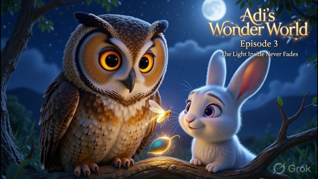 Calming Bedtime Story About Hope – Orin’s Gentle Wisdom 🦉