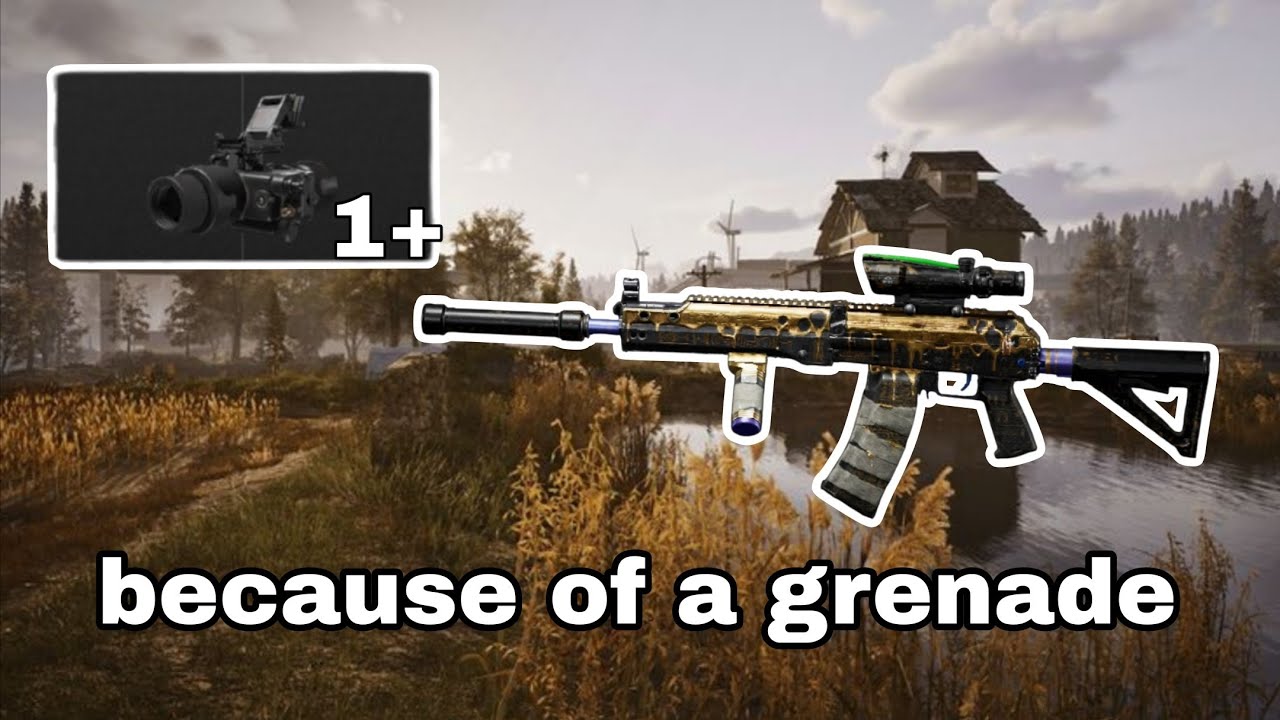 because of a grenade// RPK + BS