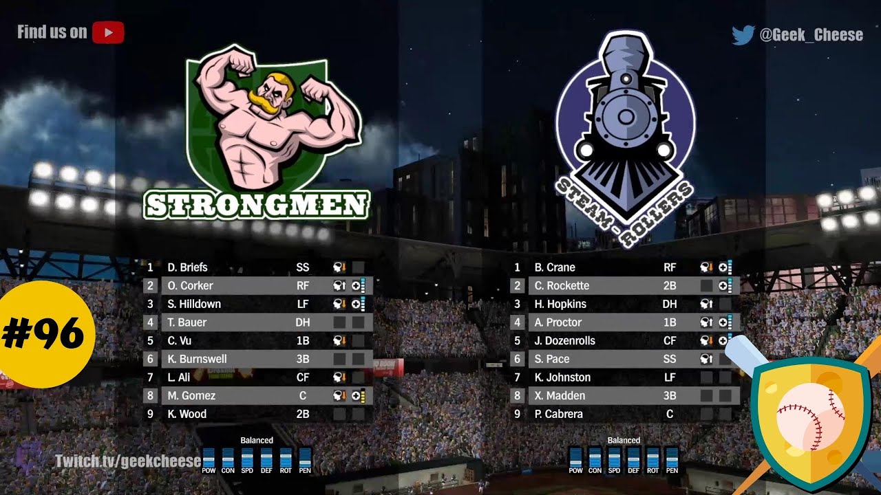 Cheese League - Game #96 Strongmen vs. Steam-Rollers