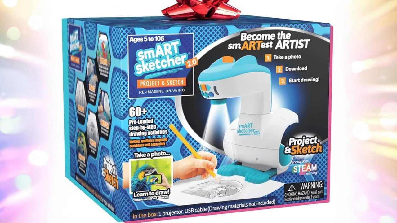 Flycatcher Smart Sketcher Projector 🎨 | Kids’ Drawing & Tracing Art Toy!