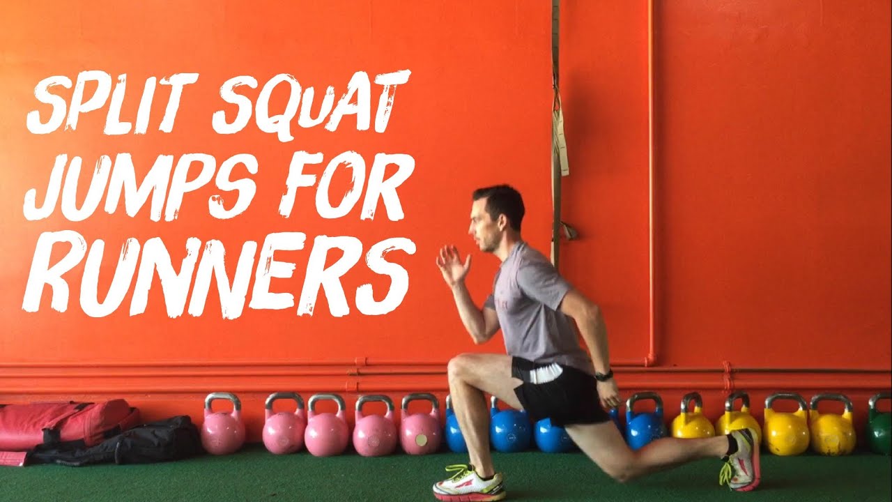 Split Squat Jump Plyos For Runners - Dr. Jordan Fairley