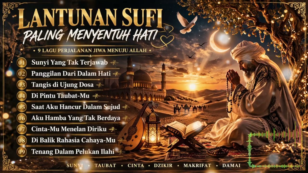 LANTUNAN SUFI PALING MENYENTUH HATI 😭 Perjalanan Jiwa Menuju Allah (Full Album 2026)