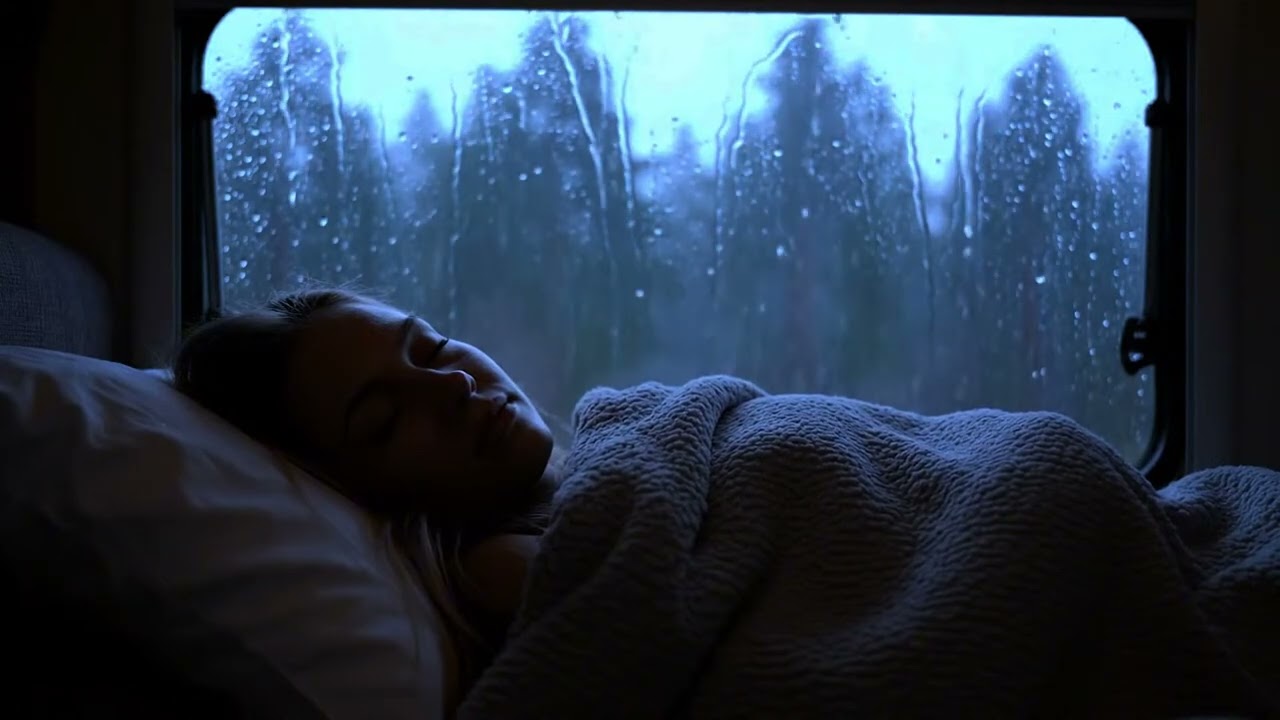 Thunderstorm Sounds with Rainfall for Relaxation and Night Comfort