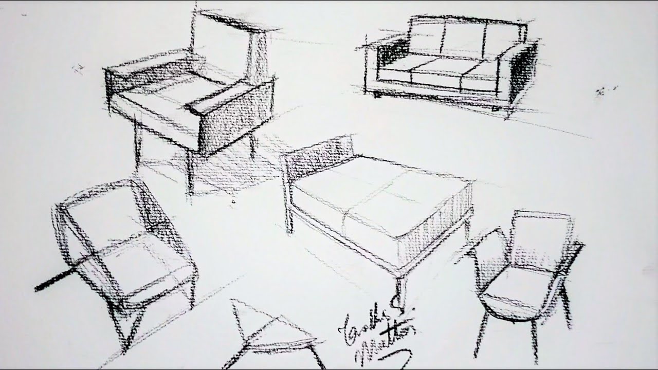 Desenhando Móveis em Perspectiva
