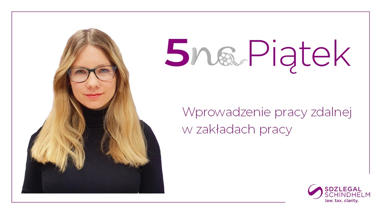 #5naPiątek: Wprowadzenie pracy zdalnej w zakładach pracy_3.02.2023