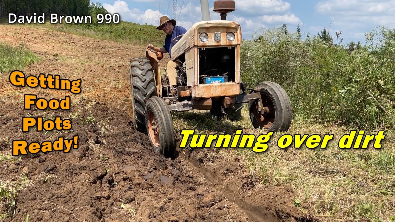 Getting the fields plowed and disced! | David Brown 990 #28