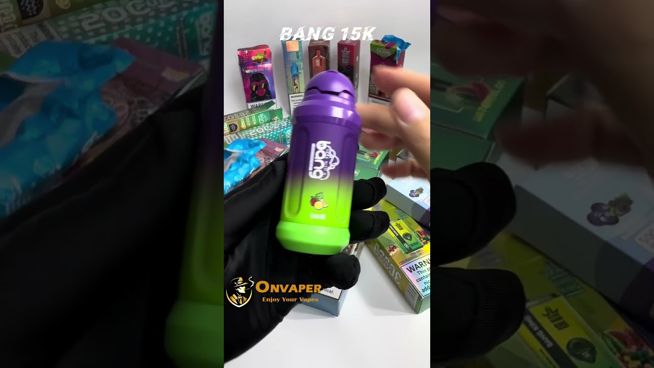 Bang 15k Puffs Disposable Vape #puffs #vapelife #vapeshop #disposablevape #onvaper
