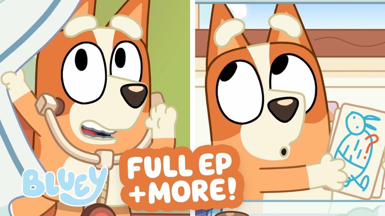 Time for...Bingo?! 🧡 👀 | BLUEY FULL EPISODE + More Amazing Moments! 💙 | Bluey