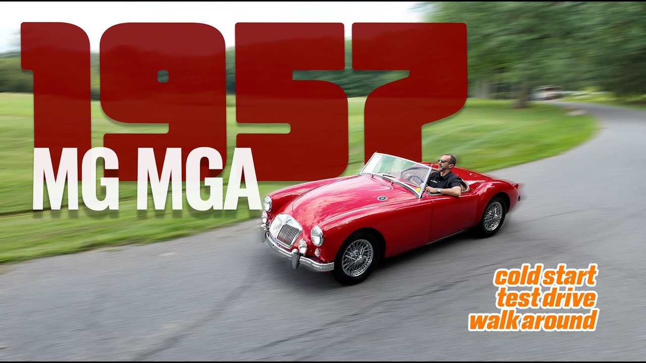 1959 MGA Roadster | Signal Red, 1500cc Classic, Frame-Off Restored British Icon!
