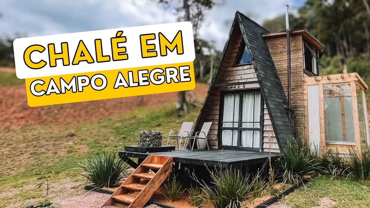 CAMPO ALEGRE - Final de Semana em um Chalé, Fugindo da Rotina