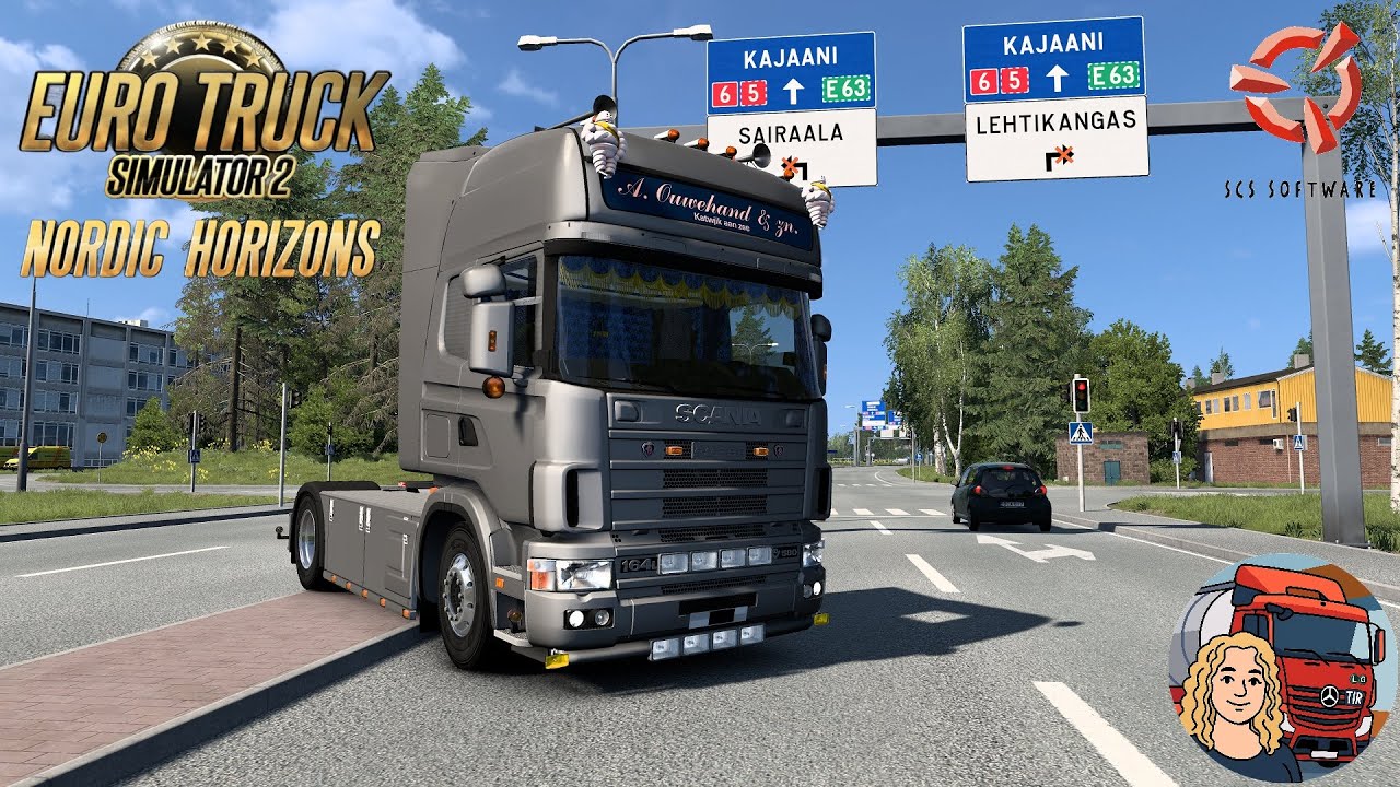 Euro Truck Simulator 2 (1.58 Beta) Scania 4 Series By JUseeTV Delivery to Finland + DLC's & Mods