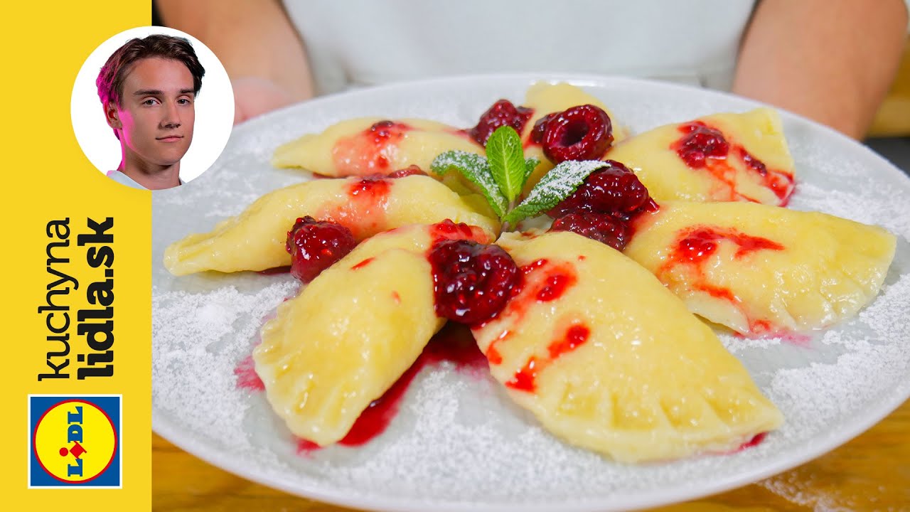 Tvarohové pirohy s malinami 🥟 | Viktor Nagy | Kuchyňa Lidla