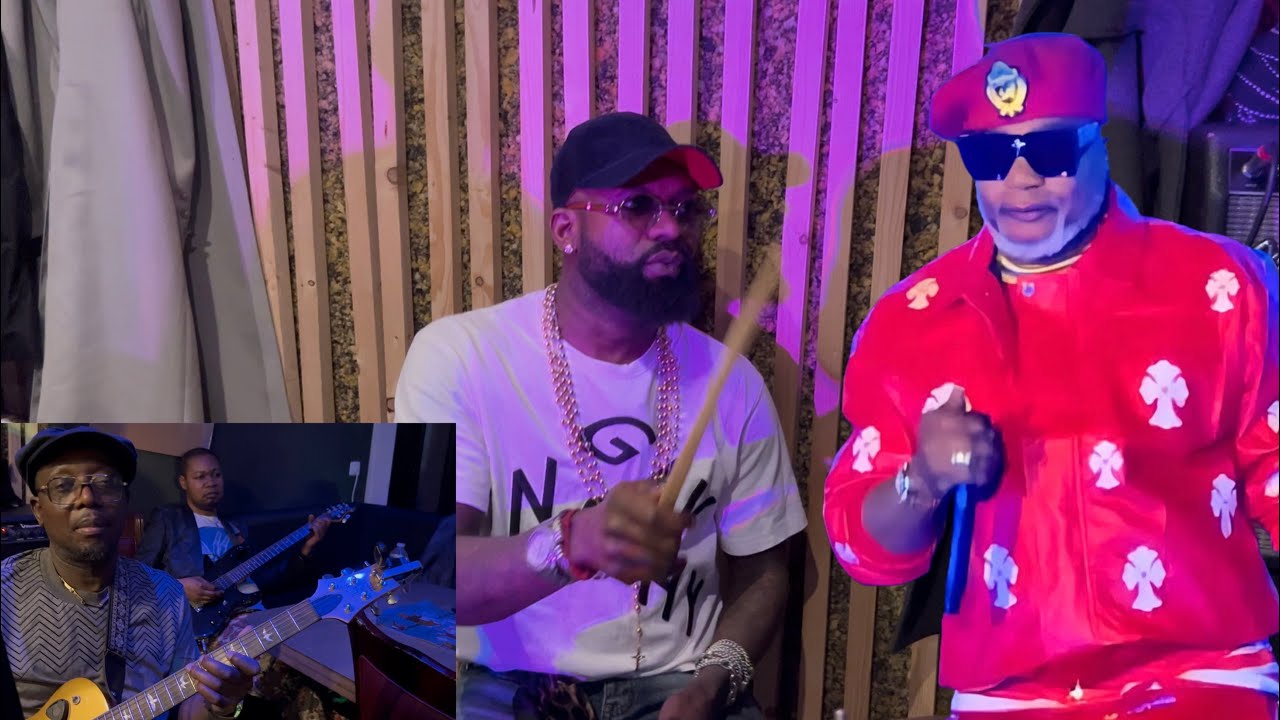 KOFFI OLOMIDE QUARTIER LATIN EL PARIS AVEC ILELE KAMBODJI ET NEYMAR CONCERT CHEZ FRANCK MPUTU