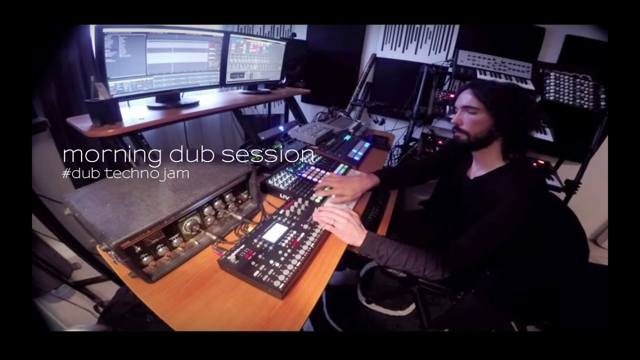 Morning Dub Session #Dub Techno Jam (SpaceEcho Prophet6 Tempest Octatrack Perfourmer Strymon..)