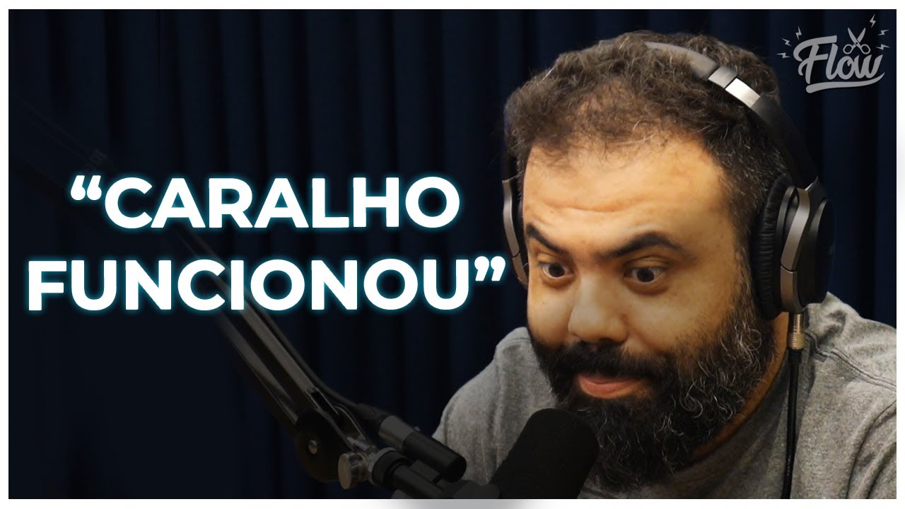 FLOW SENDO HIPNOTIZADO AO VIVO | Cortes do Flow