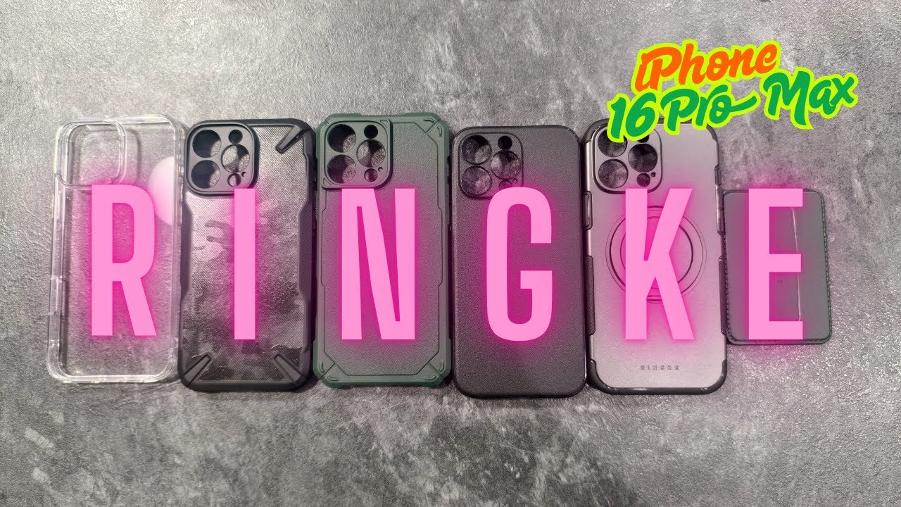 Fundas Ringke Iphone 16 Pro Max ¡Más fundas para el iPhone!