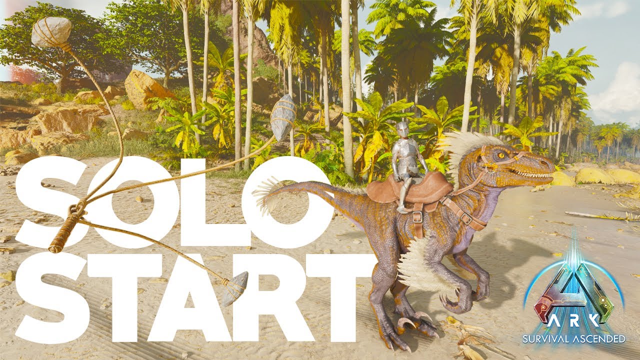 Starting SOLO On Small Tribes In ARK Survival Ascended