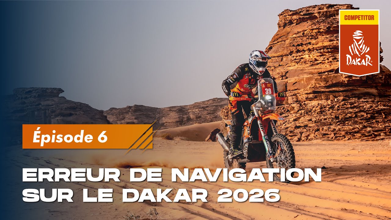 Je fais une erreur de navigation sur le Dakar 2026
