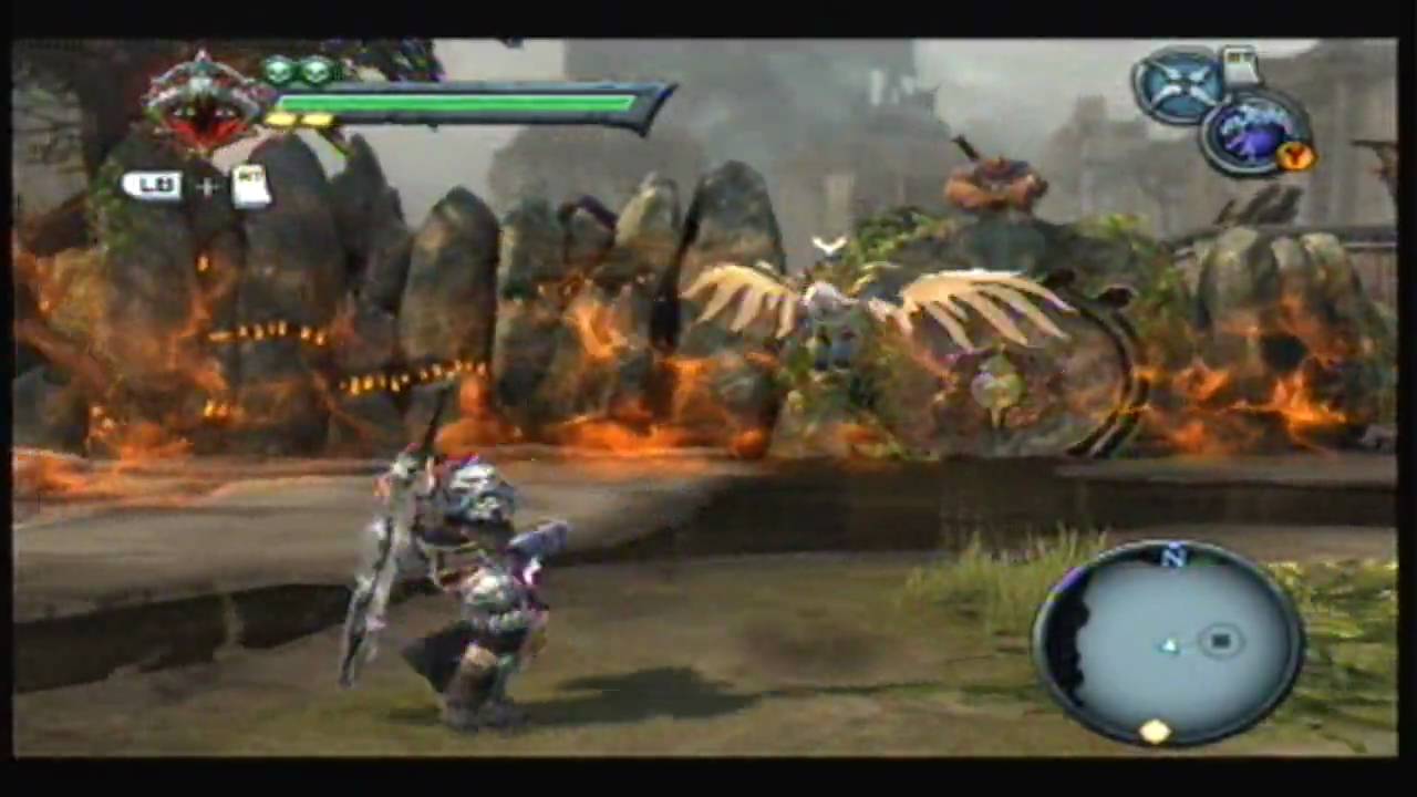 Darksiders gameplay Vs Uriel