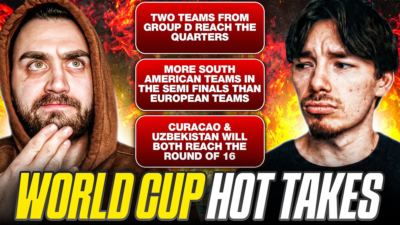 My Viewers World Cup Hot Takes Were WILD