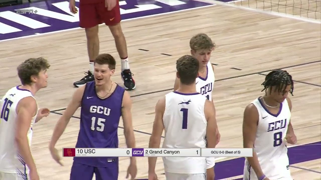 #10 USC vs #2 Grand Canyon | NCAA Men Volleyball 02/23/2024