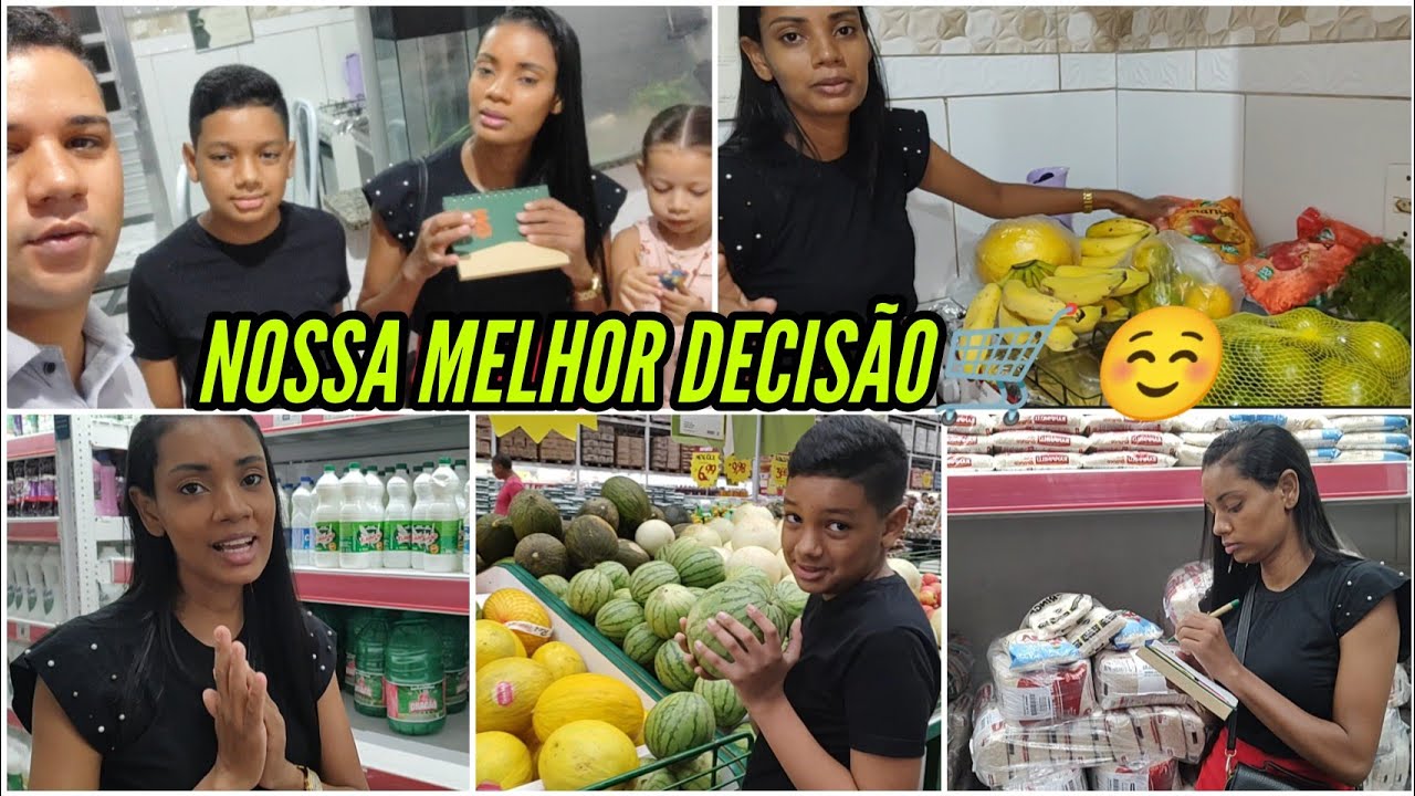 MUDAMOS TUDO NAS 🛒COMPRAS DO MÊS 😱🍎 | AGORA NOSSA ROTINA É MAIS LEVE E SAUDÁVEL!