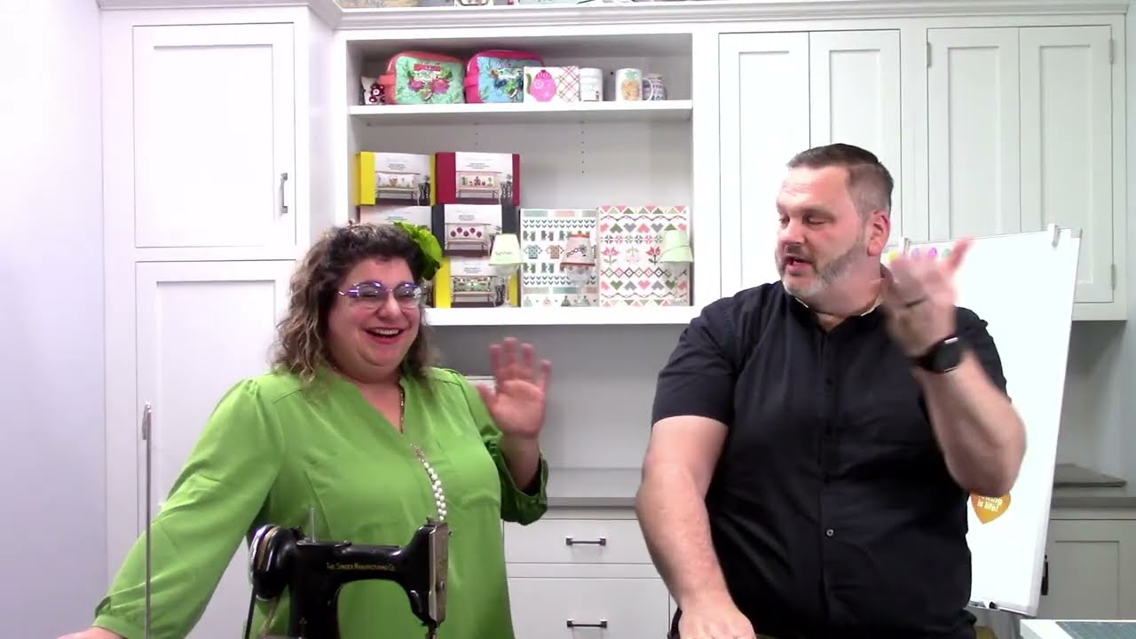 Meet the new Owner of Four Pines Quilting while we make coasters 10-11-23