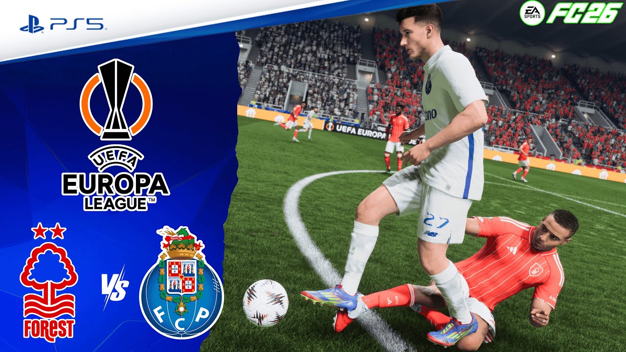 FC 26 - NOTTINGHAM FOREST vs FC PORTO | UEFA EUROPA LEAGUE 25/26 | FULL MATCH | PS5&trade; [4K]