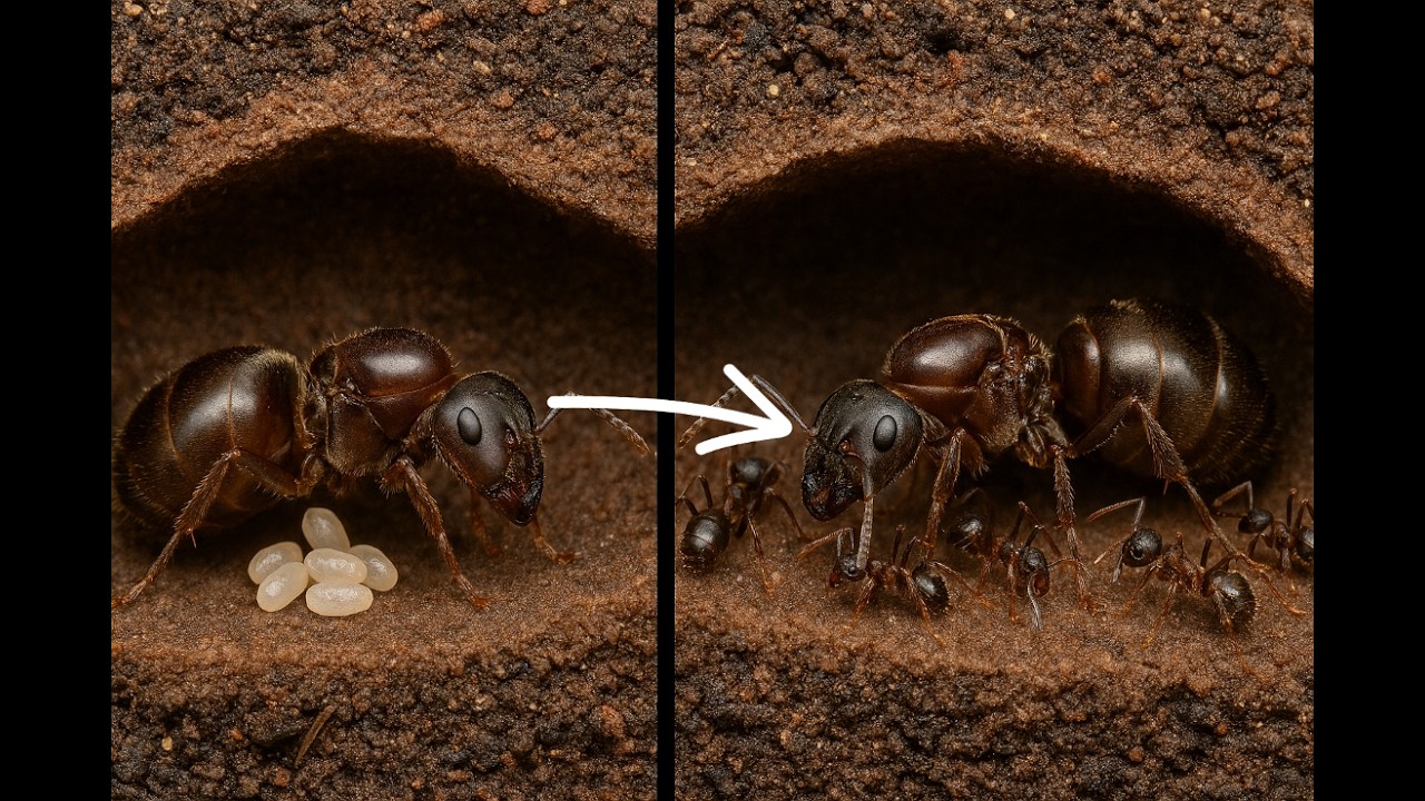 Jak hodować mr&oacute;wki Lasius Niger? |Poradnik