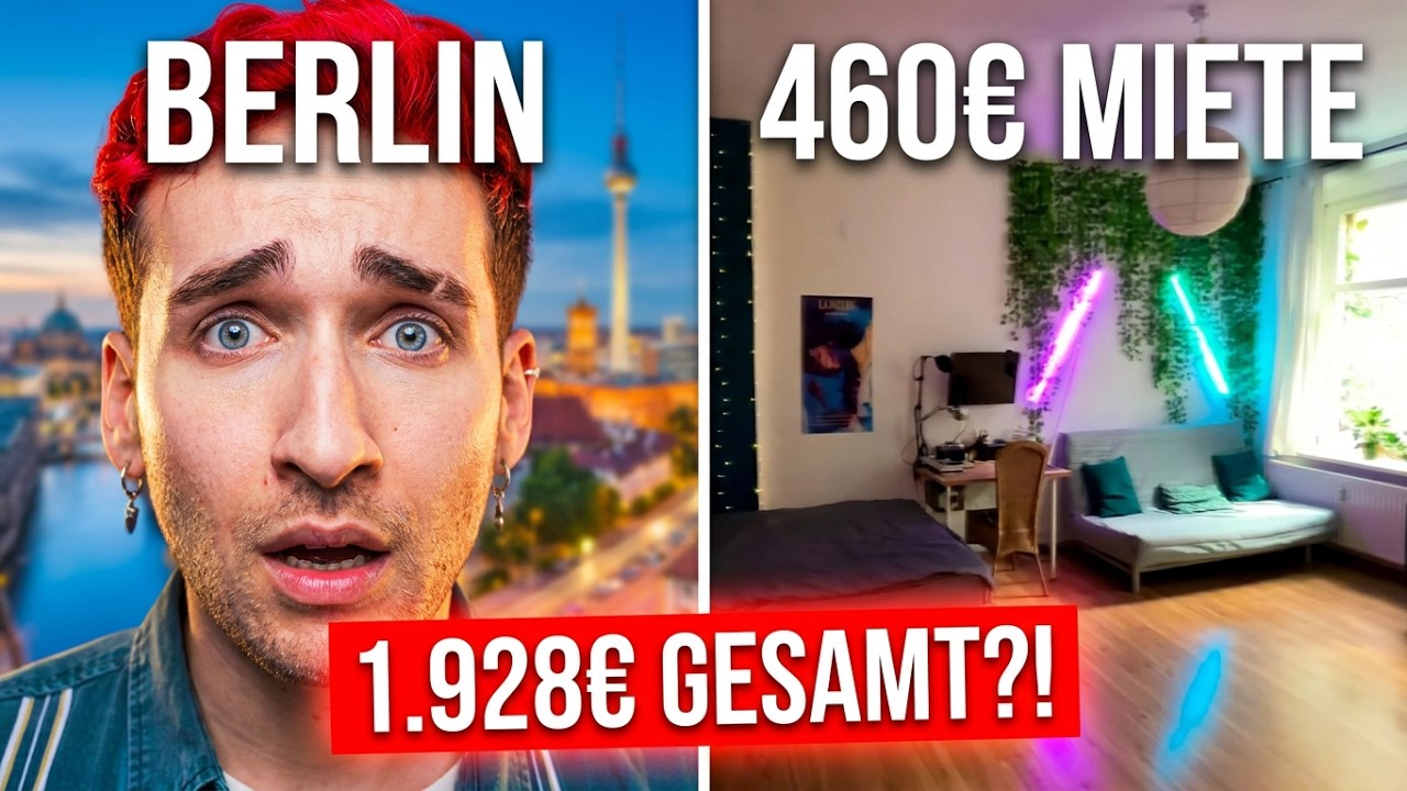 Ist Berlin UNBEZAHLBAR? Meine genauen Ausgaben 💸