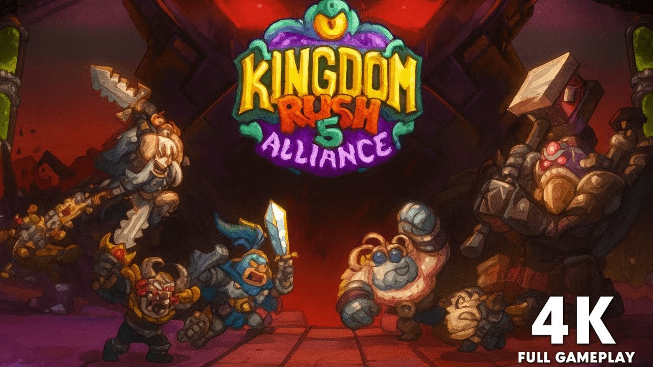 Kingdom Rush 5: Alliance -  Colossal Dwarfare DLC – Full Campaign Gameplay (4K) 2025