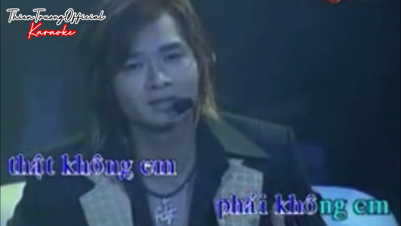 Dấu Chấm Hết - Karaoke || Thiên Trường Địa Hải || ThienTruongOfficial