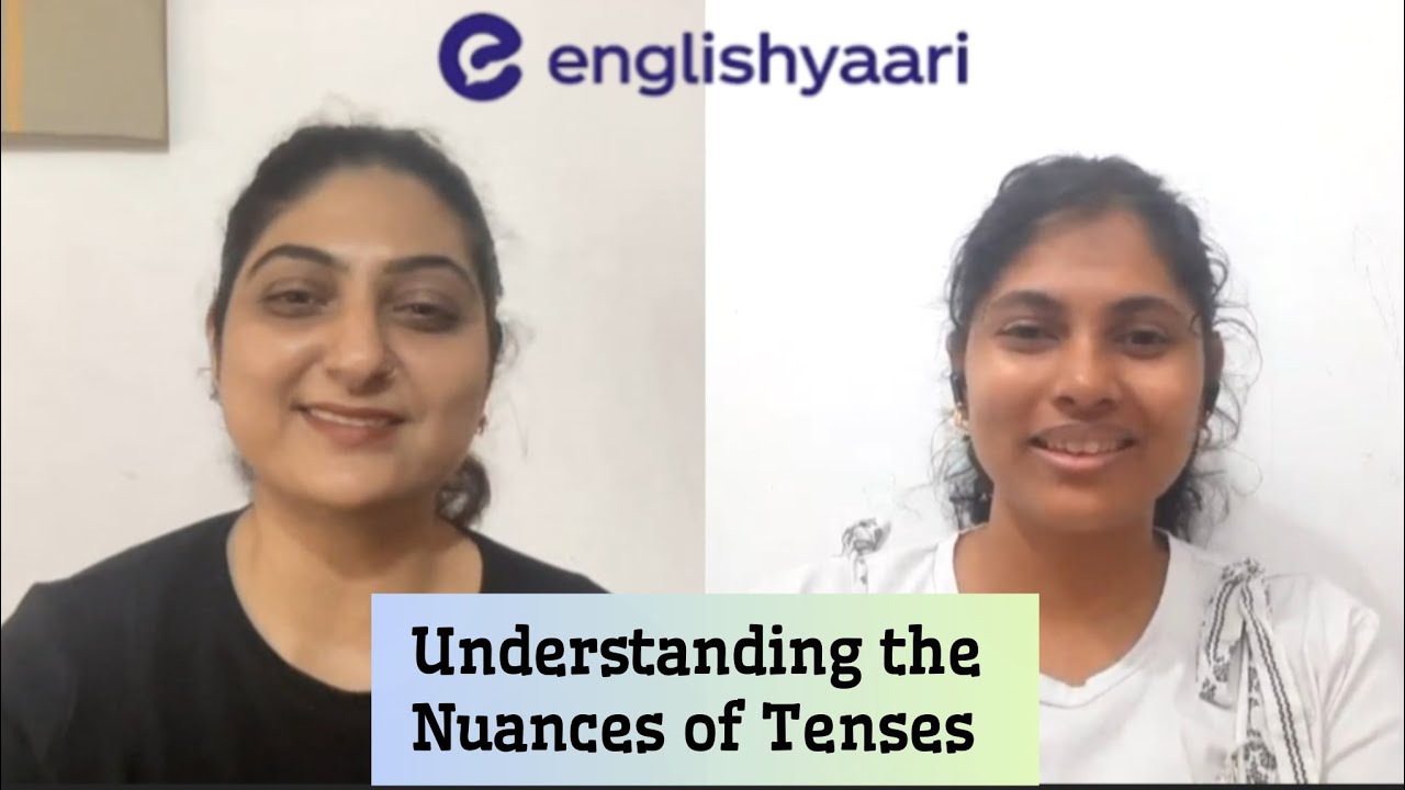 Tense for spoken English explained by #rashibhuller ma'am from @EnglishYaari #santalks 