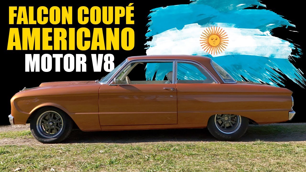 Falcon Coupé Americano con motor V8. Reconstruido en la Argentina #fordfalcon #autopersonalizado