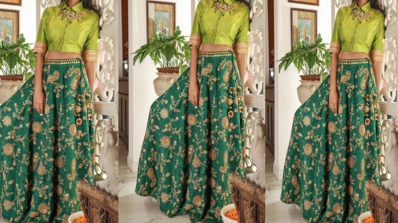 15 Silk Shirt/Top with Silk, Brocade Skirts for girls