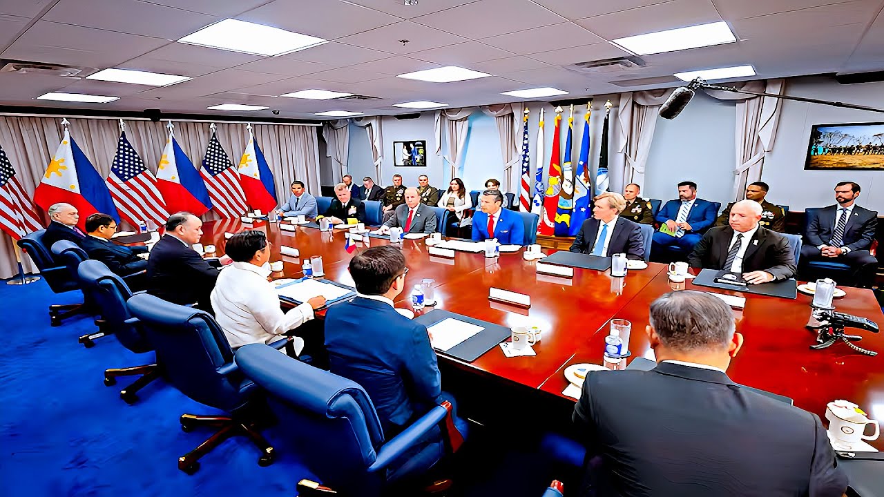 Defense Secretary Hegseth Meets Philippine President for Indo-Pacific Security