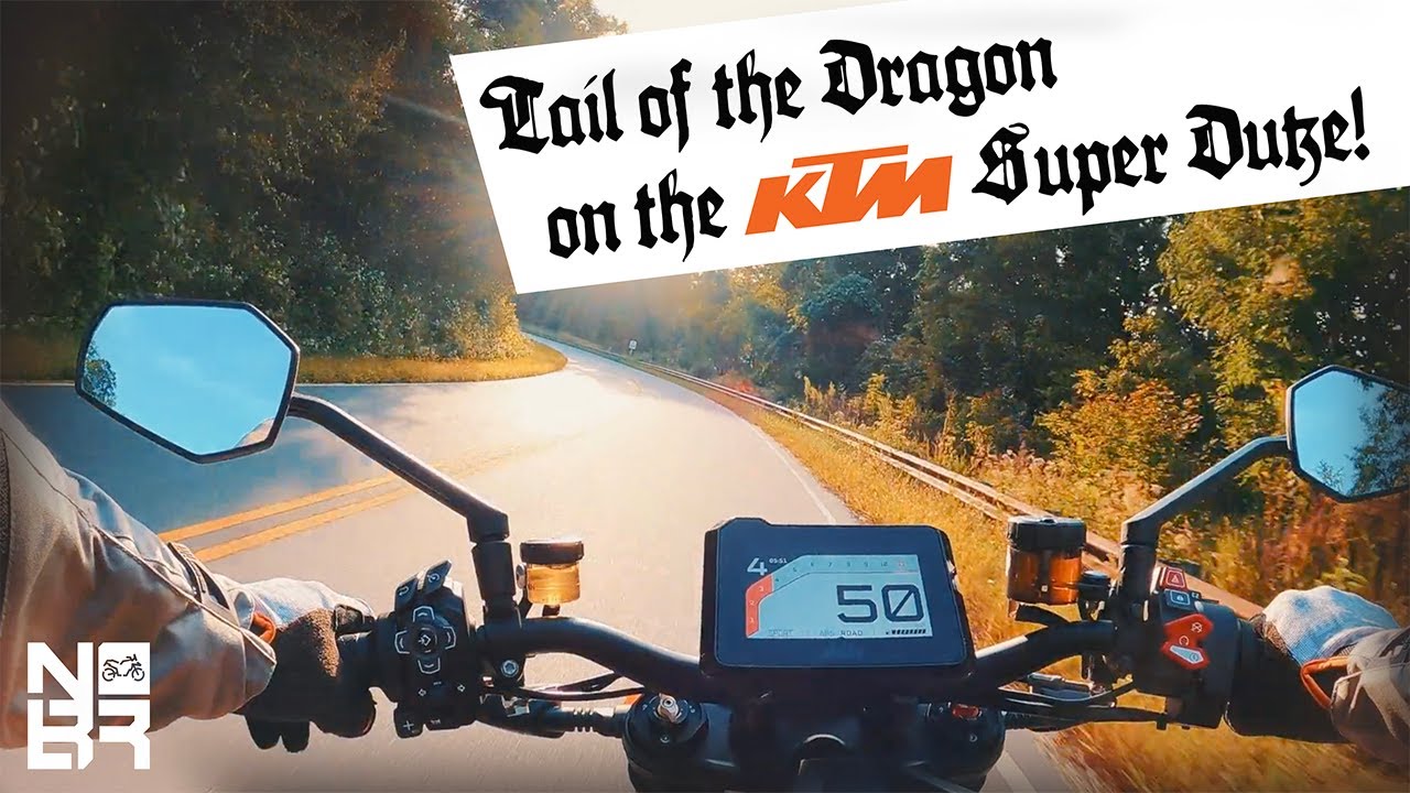 Neale takes the KTM Super Duke to Tail of the Dragon!