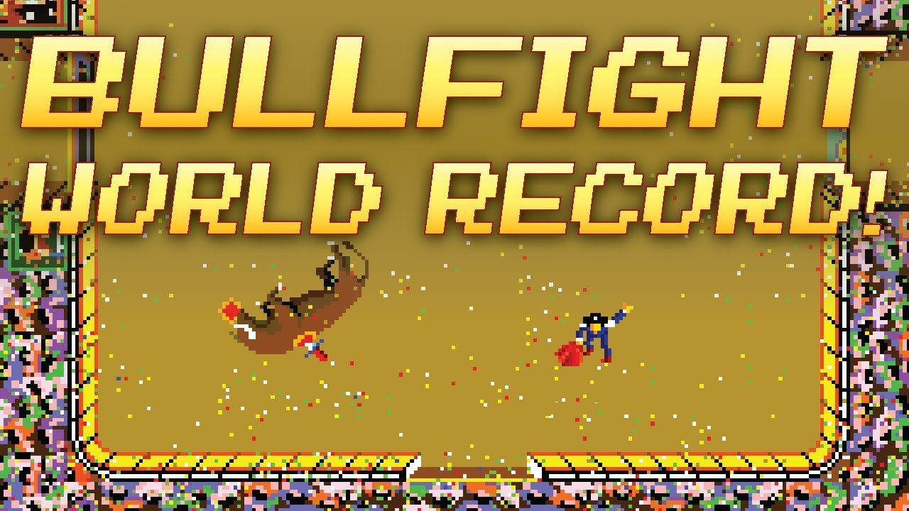 BULLFIGHT (1984) Arcade Mame Game - WORLD RECORD high score