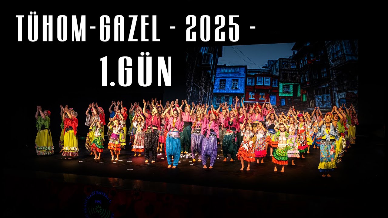 TÜHOM - GAZEL Bolu Halk Oyunları 2025 - Birinci Gün Gösterisi
