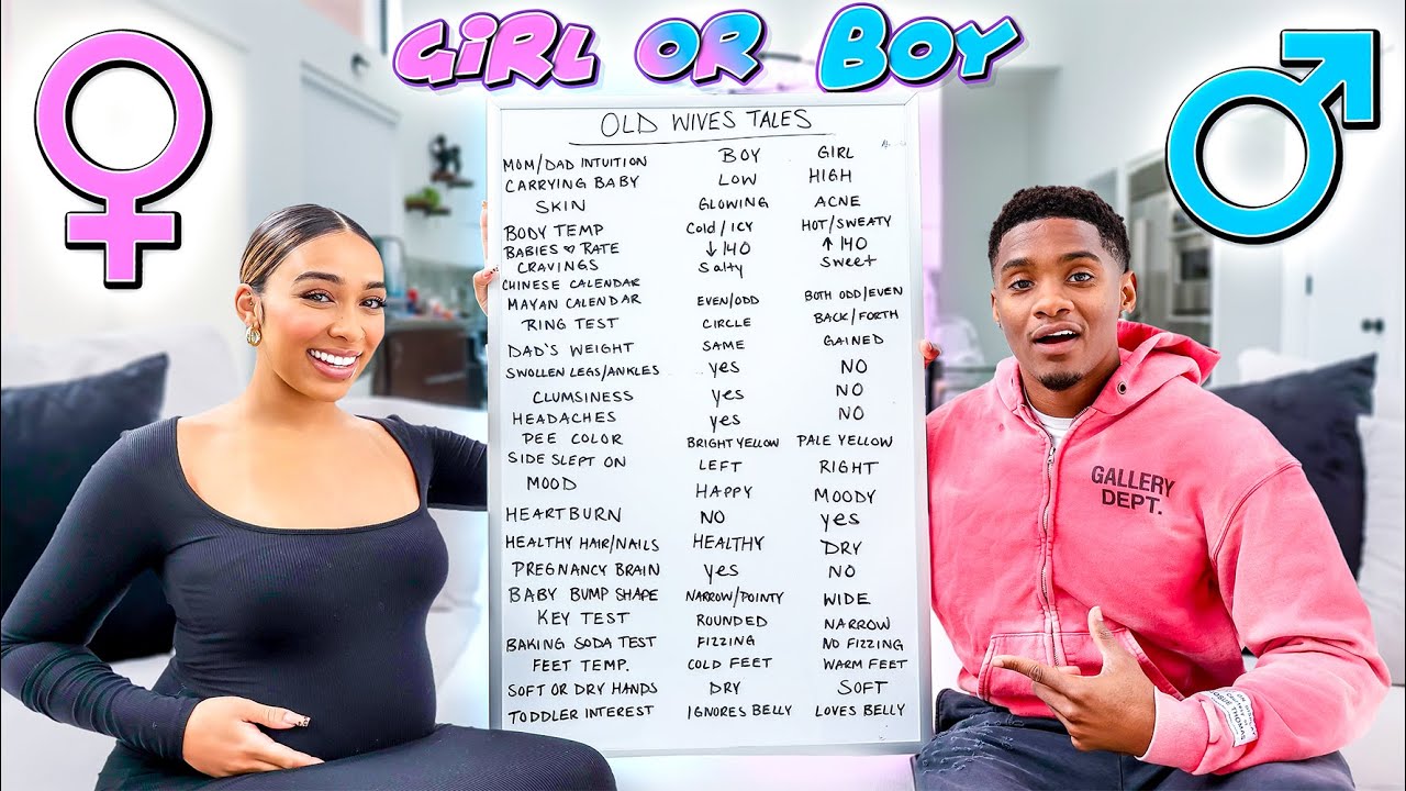 Guessing The Gender Of Our Baby! *Old Wives Tales*