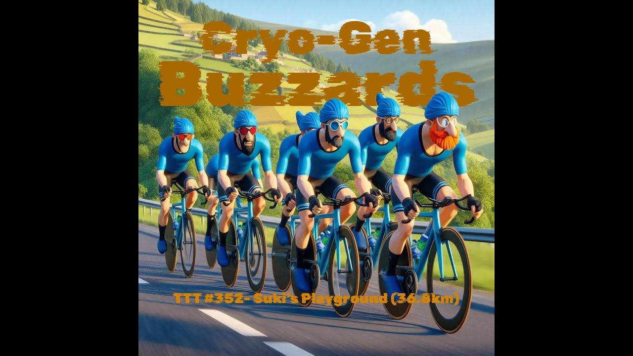 WTRL TTT# 352 - Zone 15: Cryo-Gen Buzzards (Frappe) - Suki's Playground (36.8km)