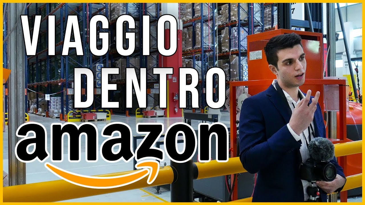 Sono stato DENTRO il centro di AMAZON! - Ecco come funziona 📦