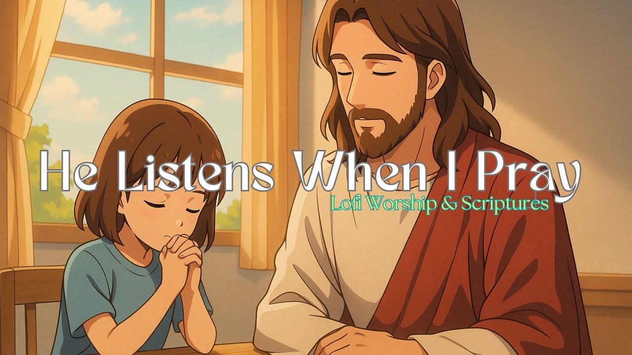 He Listens When I Pray - Lofi Christian Worship & Scripture for Focus & Peace