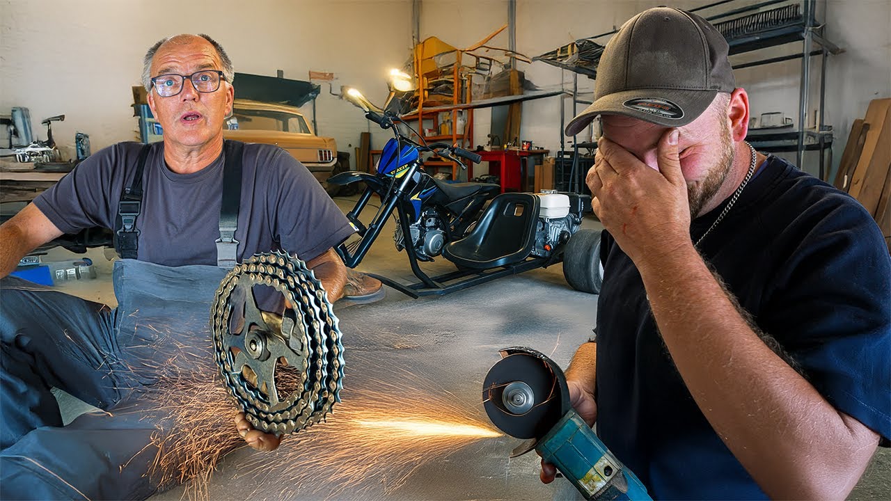 Flex statt Spezialwerkzeug – passt die Kette am Ende trotzdem? 🛠️🛞