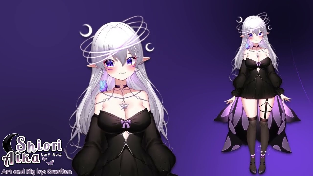 VTuber Showcase - Shiori Aika【LIVE2D】🌙