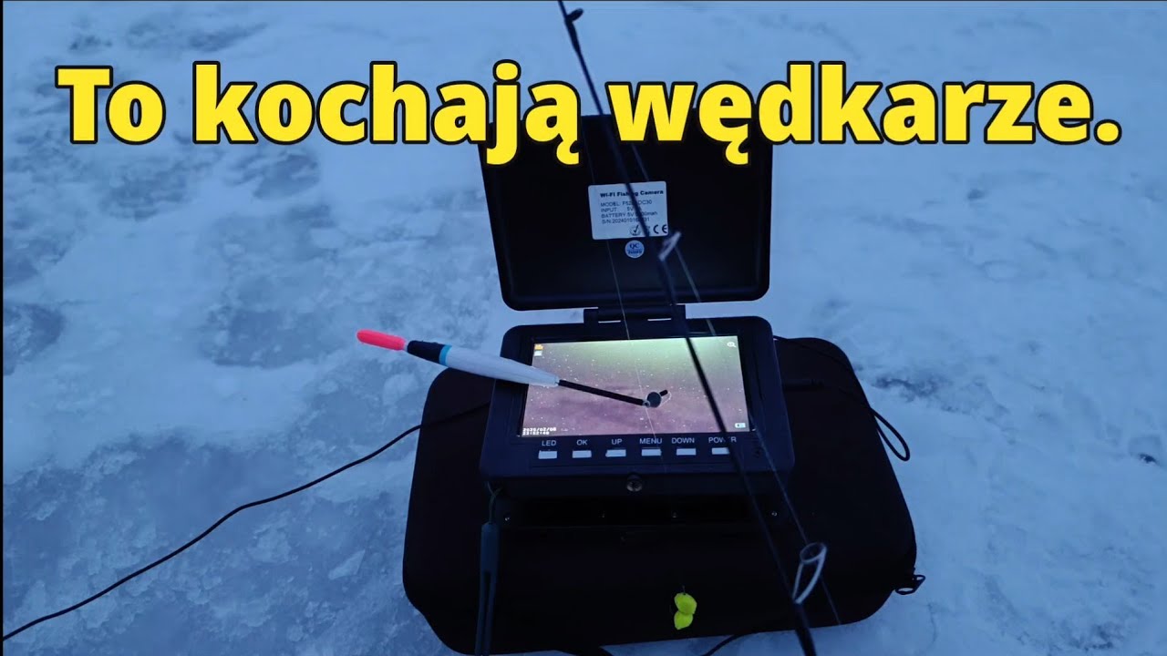 Zachwycająco waleczne ryby i bardzo efektowne brania z lodu