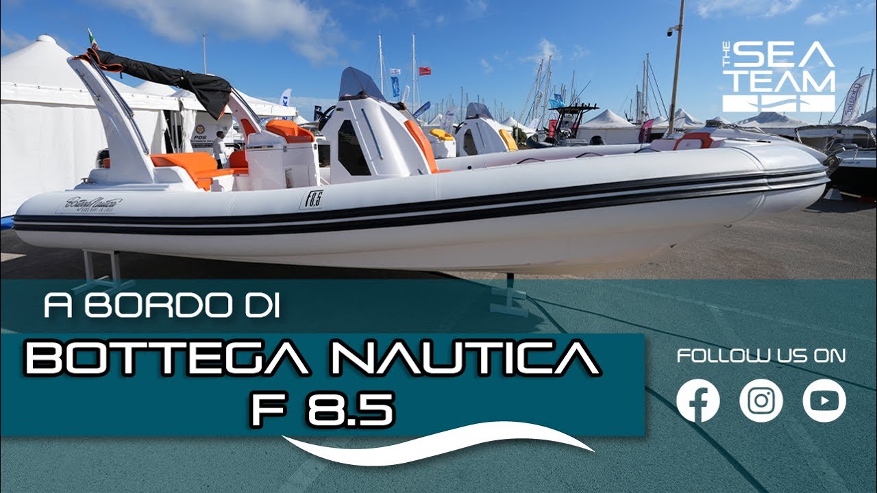 A bordo di bottega nautica F8.5