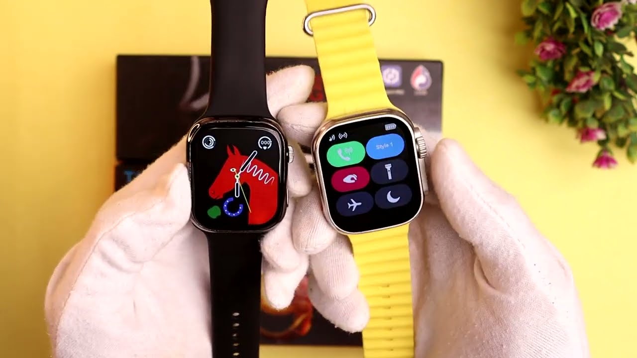 T900 Ultra 2 vs T900 Pro Max Smart Watch Boot Speed Comparison